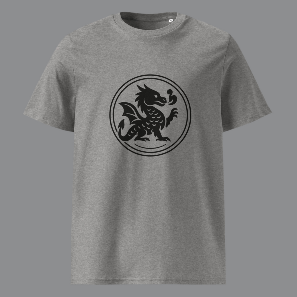 Unisex organic ribbed neck t-shirt